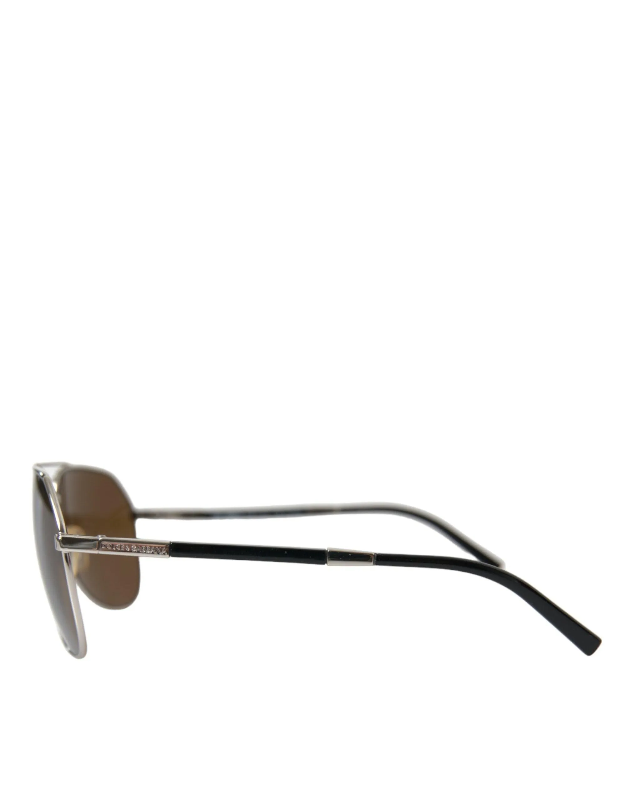 Dolce & Gabbana Silver Trim Full Rim Men's Sunglasses