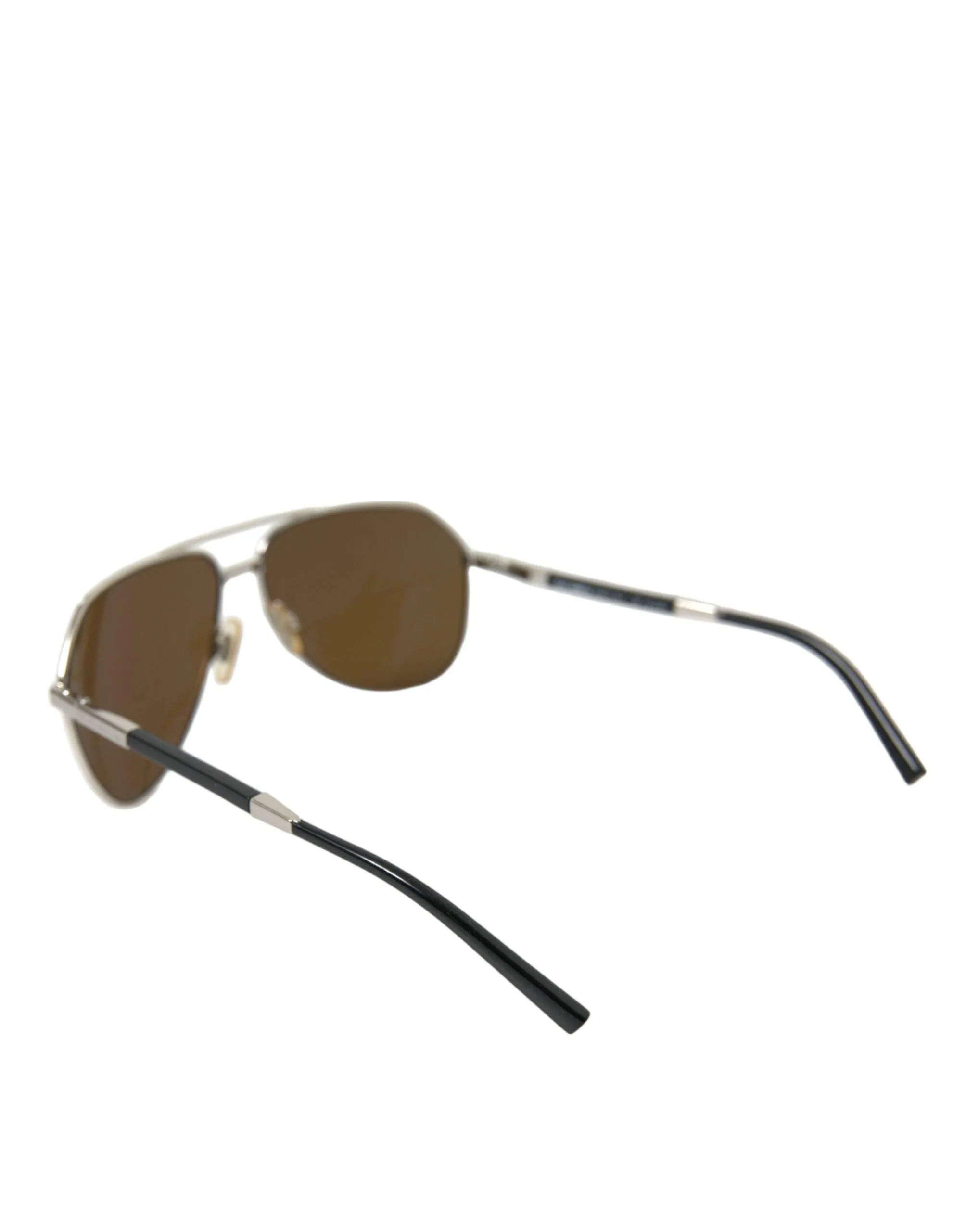 Dolce & Gabbana Silver Trim Full Rim Men's Sunglasses