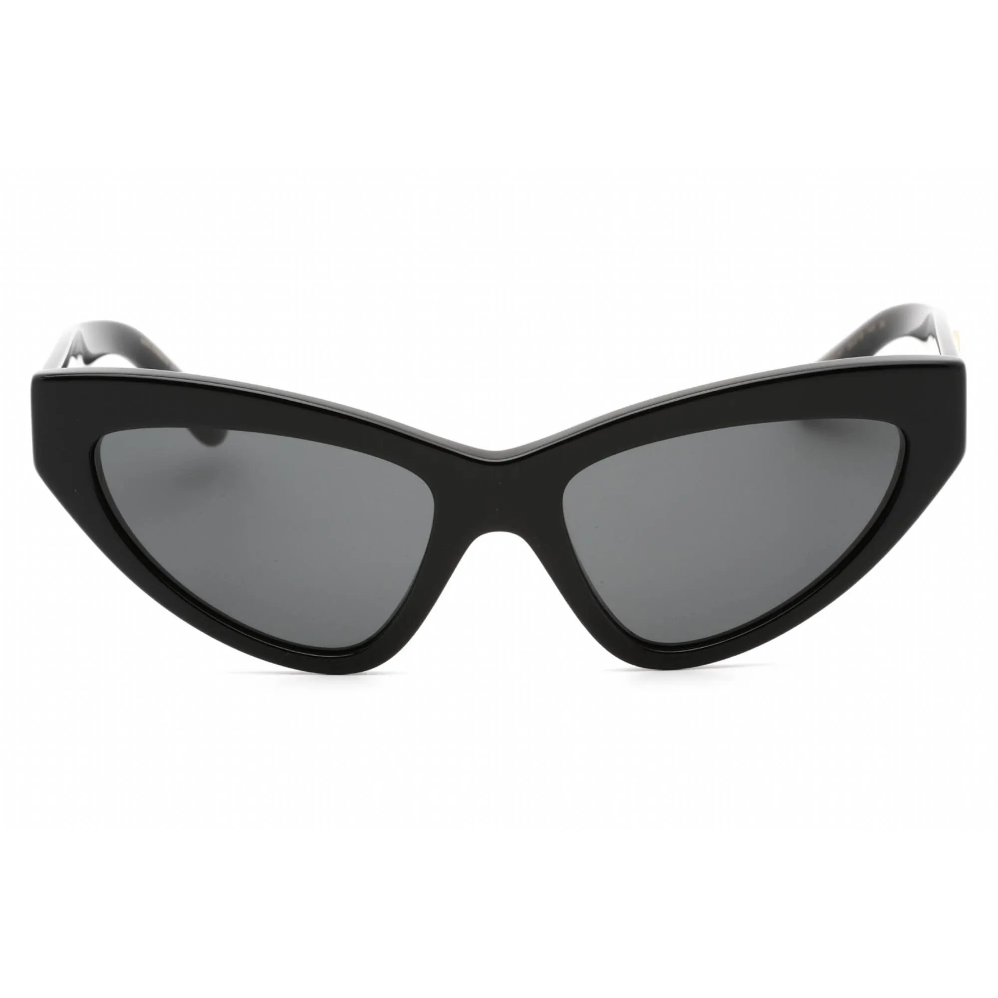 Dolce & Gabbana Women's Sunglasses - Black Cat Eye Frame Grey Lens | 0DG4439 501/87