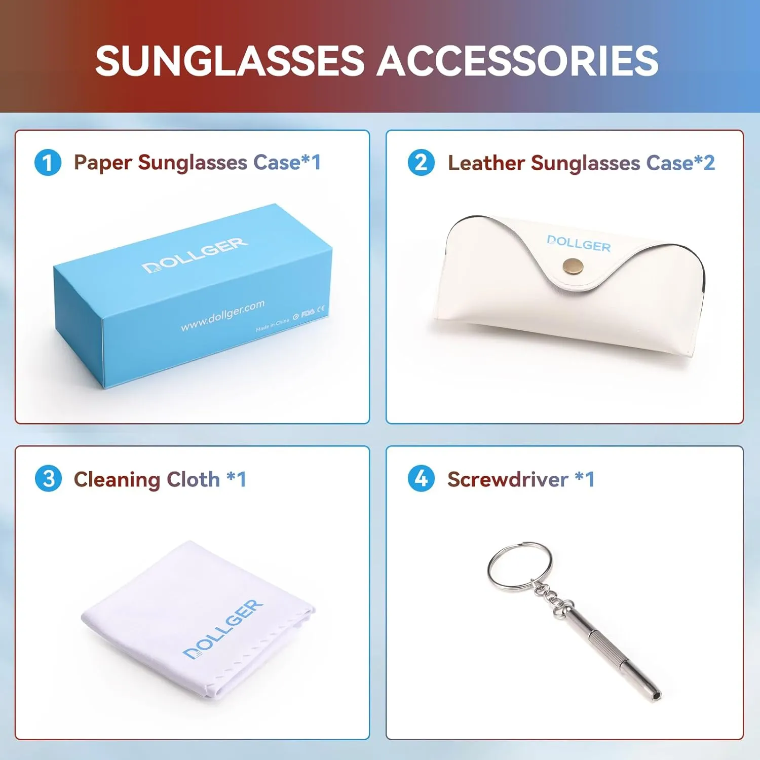 Dollger Oversized Trendy Sunglasses for Women, 100% UV Protection, Round Retro Sunglasses