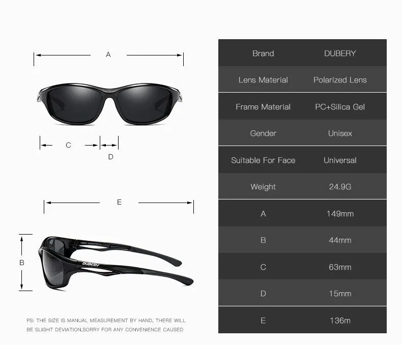 Dubery Kalahari Eclipse Polarized Sunglasses