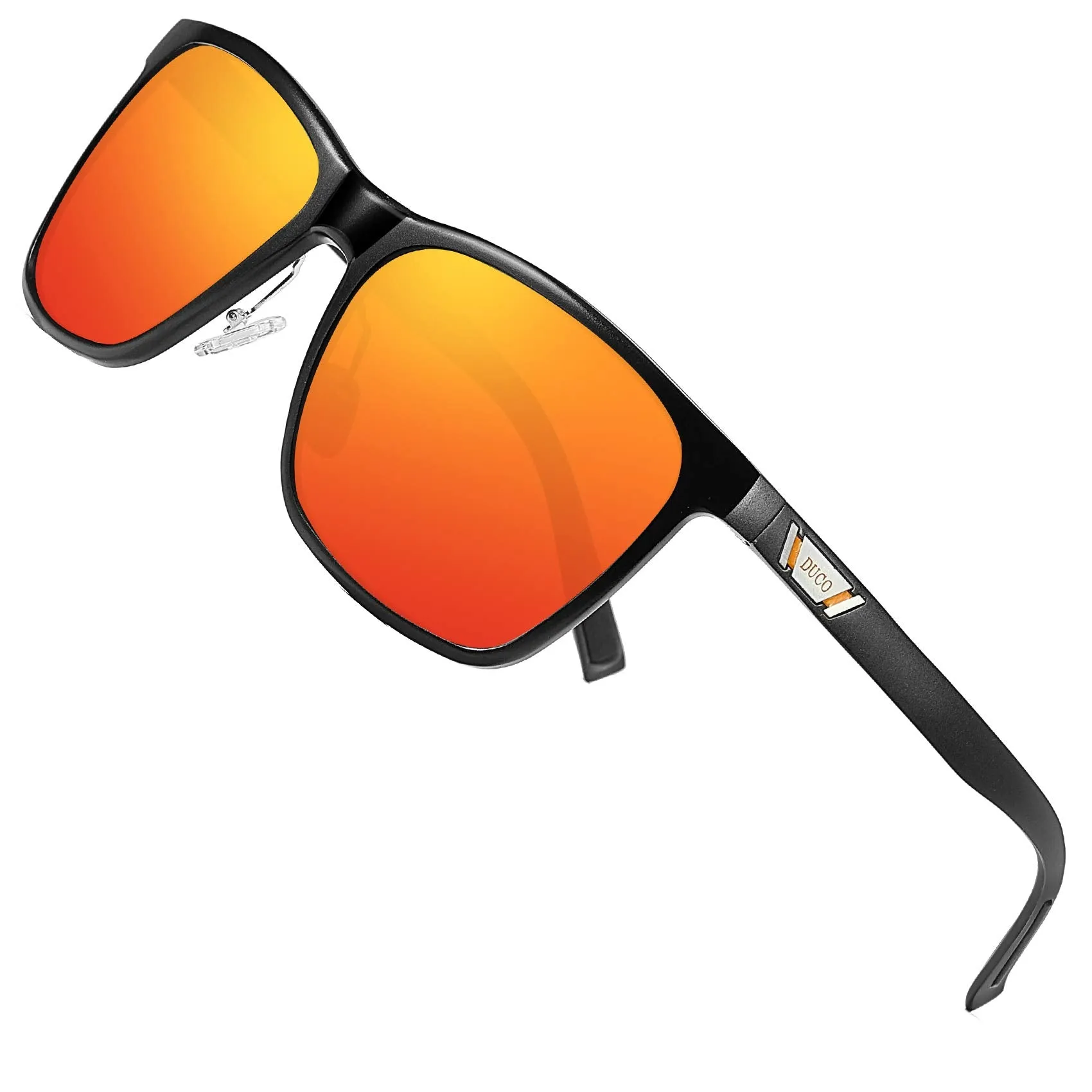 DUCO Men's Metal Classic Driving Polarized Sunglasses 3029H