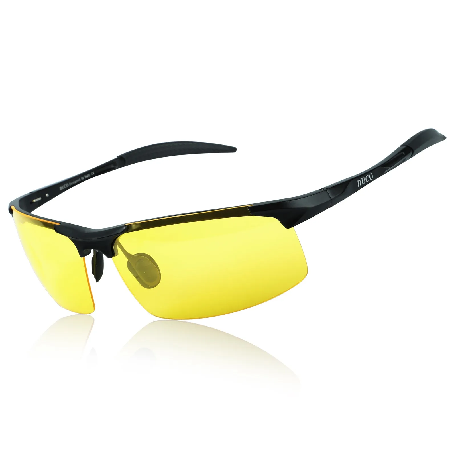 Duco Night-vision Glasses Polarized Night Driving Men's Shooting Glasses 8177