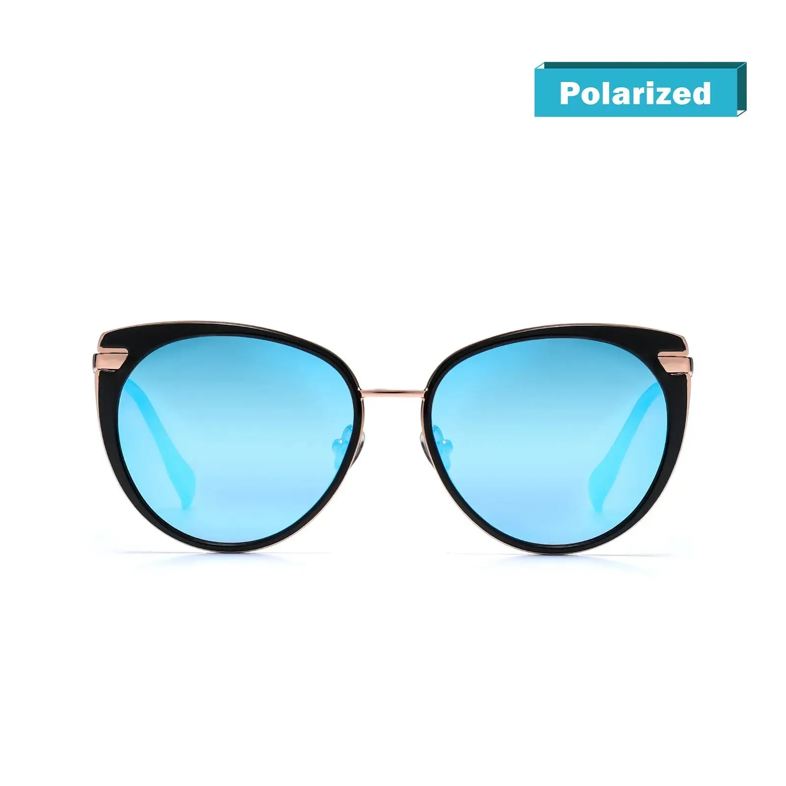 DUCO Oversized Cat Eye Sunglasses Retro Polarized Sun Glasses Designer Shades DC1222