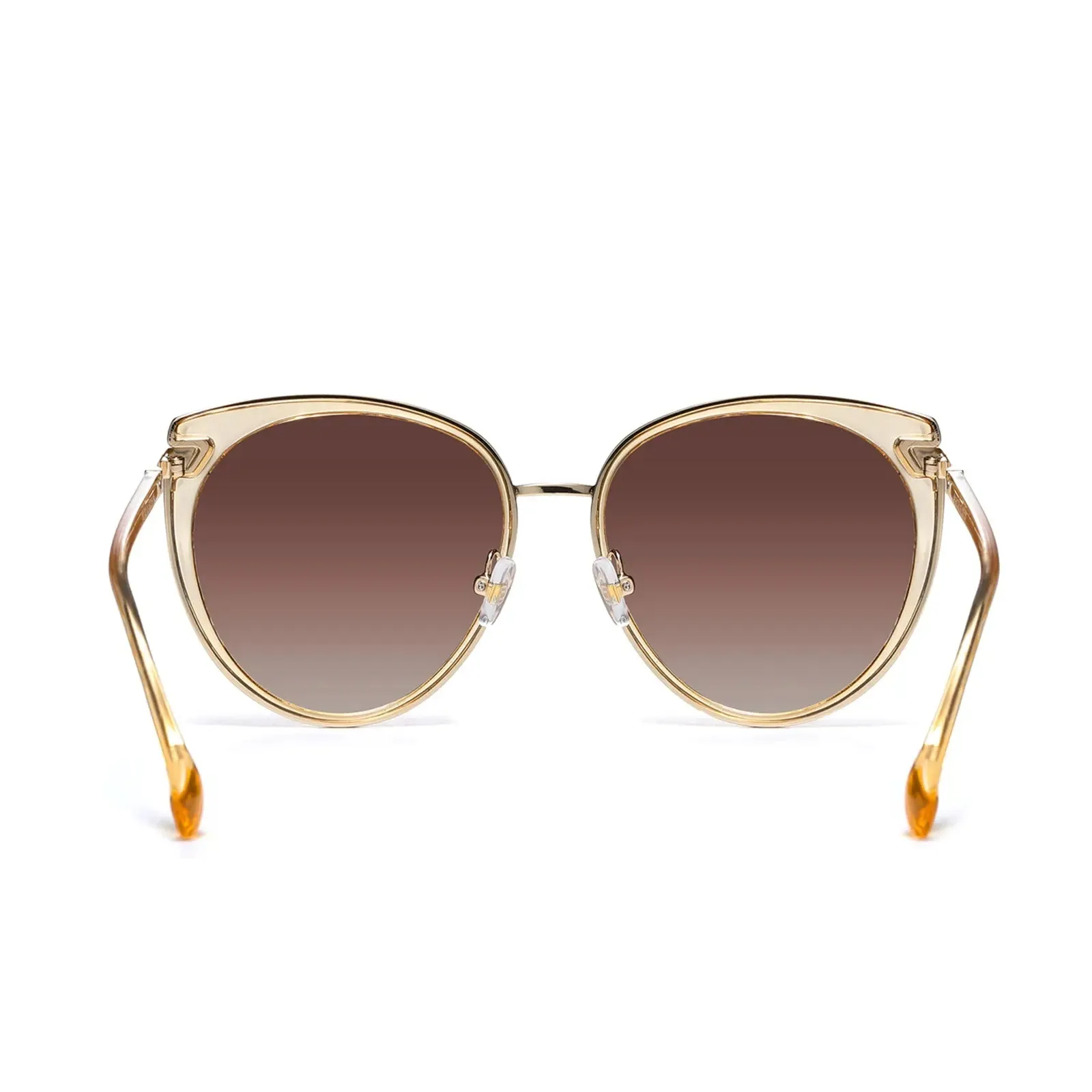 DUCO Oversized Cat Eye Sunglasses Retro Polarized Sun Glasses Designer Shades DC1222