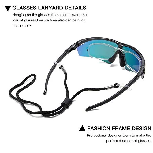 DUCO Polarized Sports Mens Sunglasses for Driving Running Cycling Sun Glasses 0022