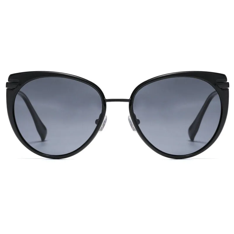 DUCO Retro Designer Sunglasses for Women Polarized UV Protection Sunglasses DC1222