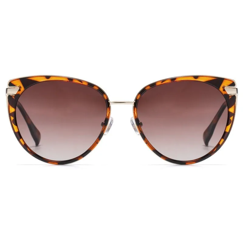 DUCO Retro Designer Sunglasses for Women Polarized UV Protection Sunglasses DC1222