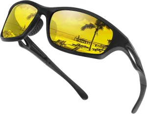 Duduma Polarized Sports Sunglasses for Men Women Running Cycling Fishing Golf Driving Shades Sun Glasses Tr90