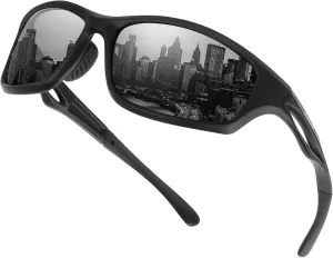 Duduma Polarized Sports Sunglasses for Men Women Running Cycling Fishing Golf Driving Shades Sun Glasses Tr90