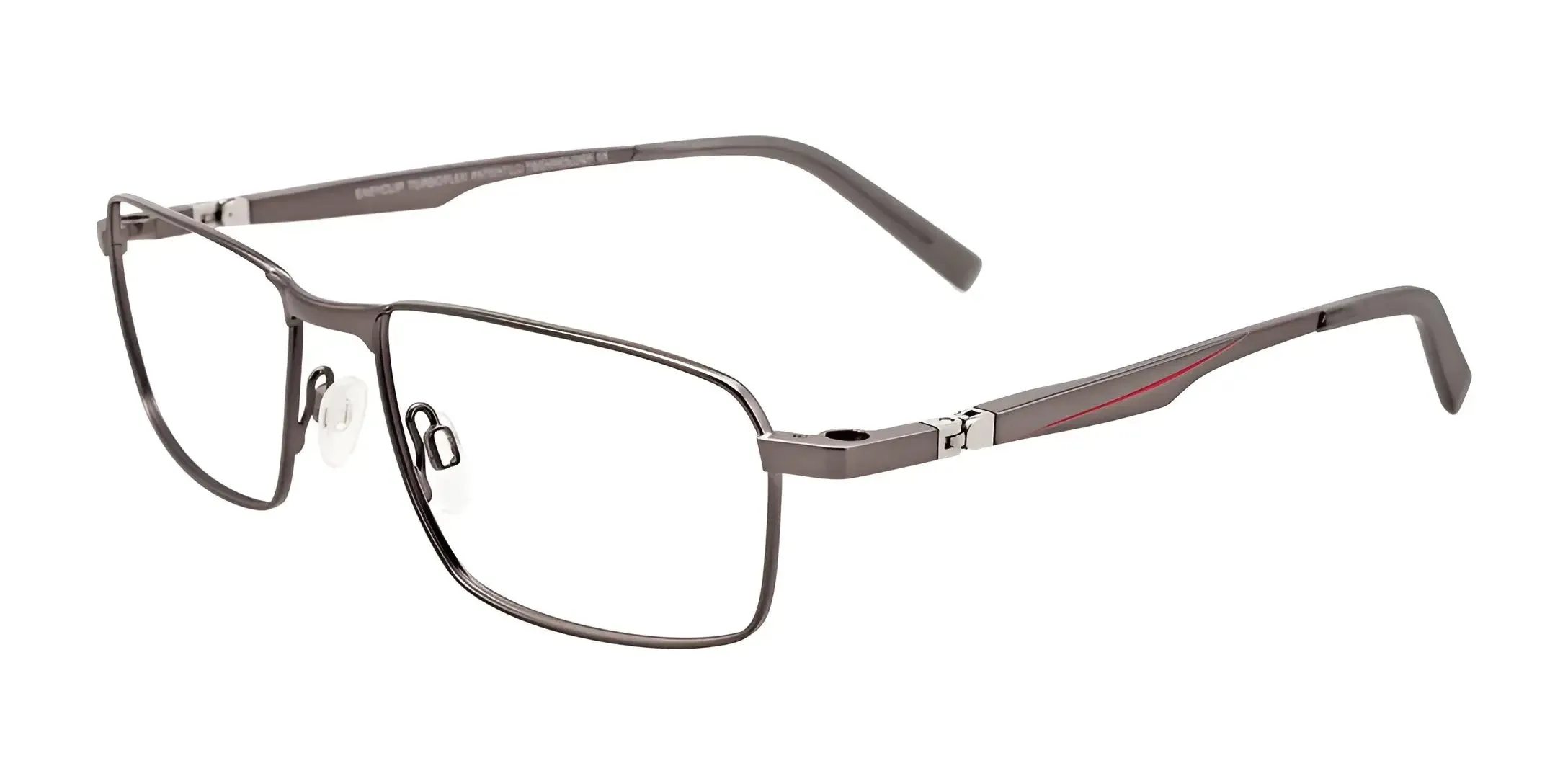 EasyClip EC477 Eyeglasses with Clip-on Sunglasses | Size 54