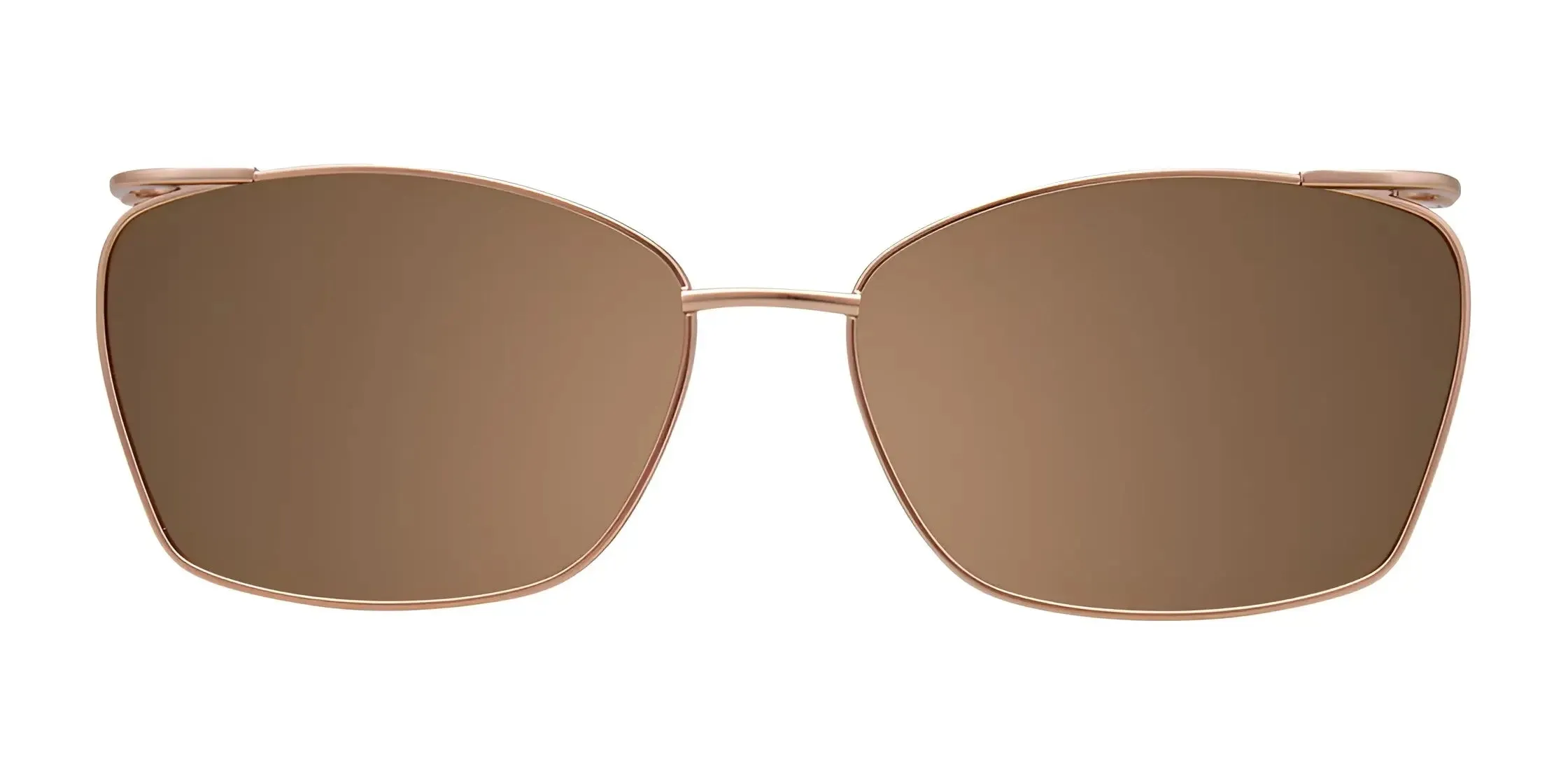 EasyClip EC484 Eyeglasses with Clip-on Sunglasses | Size 52