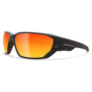 Edge Dawson Anti-Fog Safety Glasses Red Mirror Lens Black Frame 1 pk