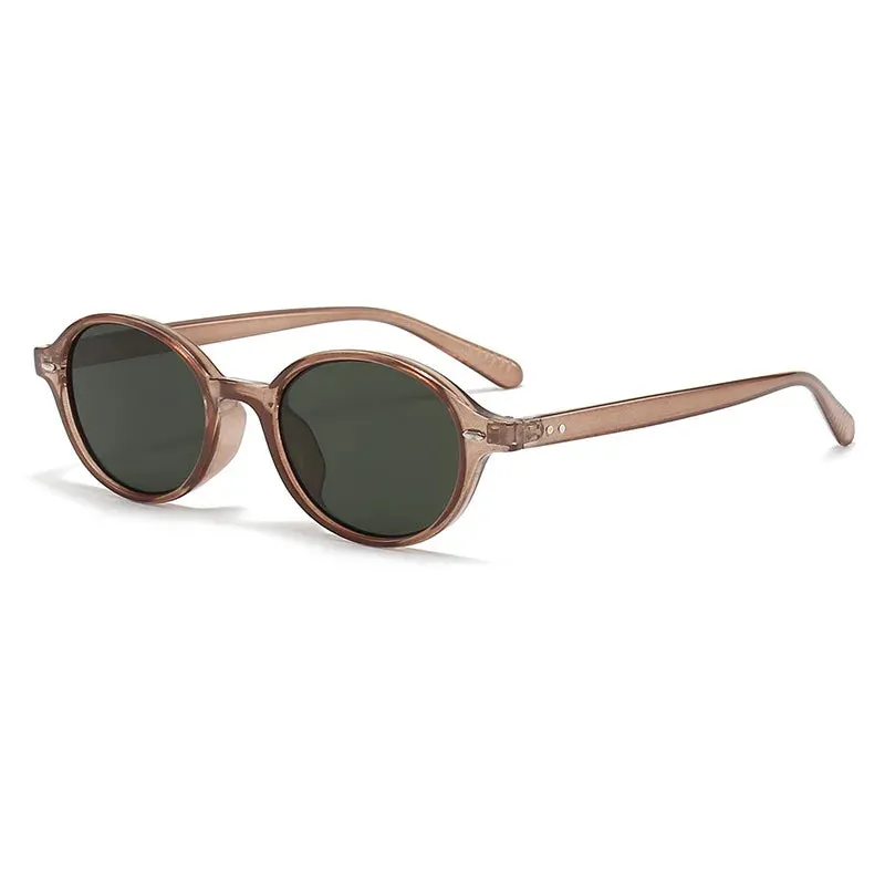 Elegant Retro Small Oval Sunglasses (   more colors)