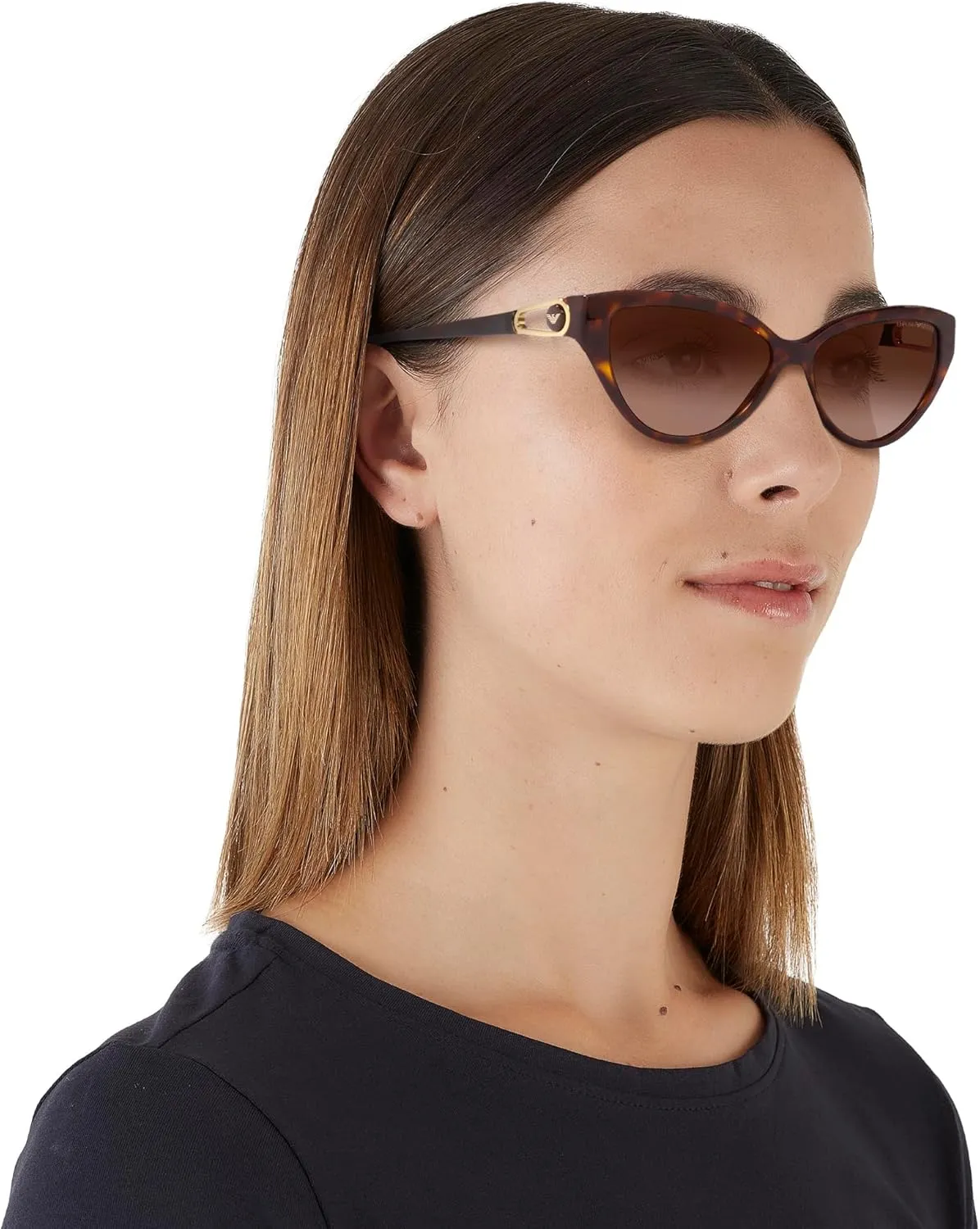 Emporio Armani Women's Ea4192 Cat Eye Sunglasses