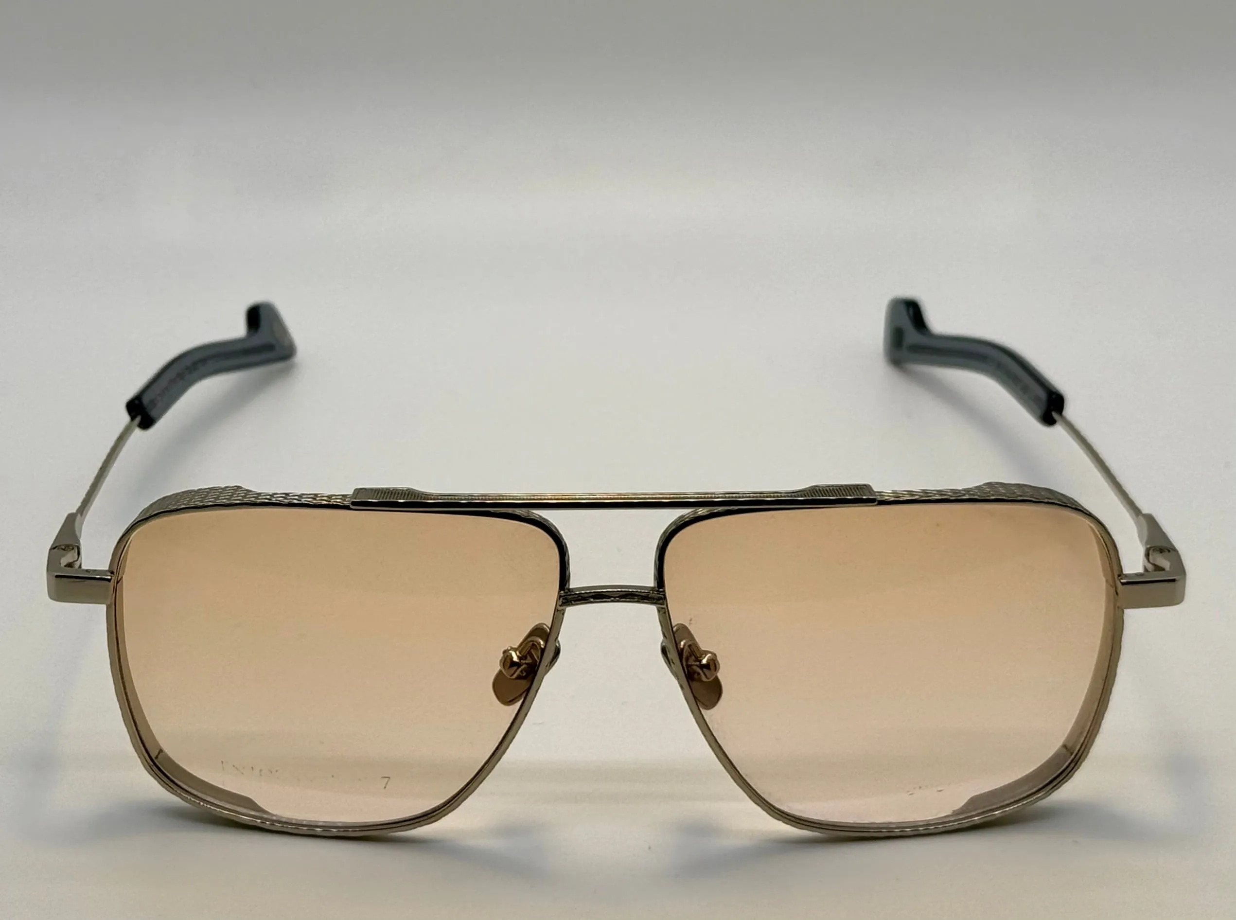 Entourage of 7 Los Angeles- KOTA Sunglasses - GOLD Titanium Frame with Custom Day/Night Lenses