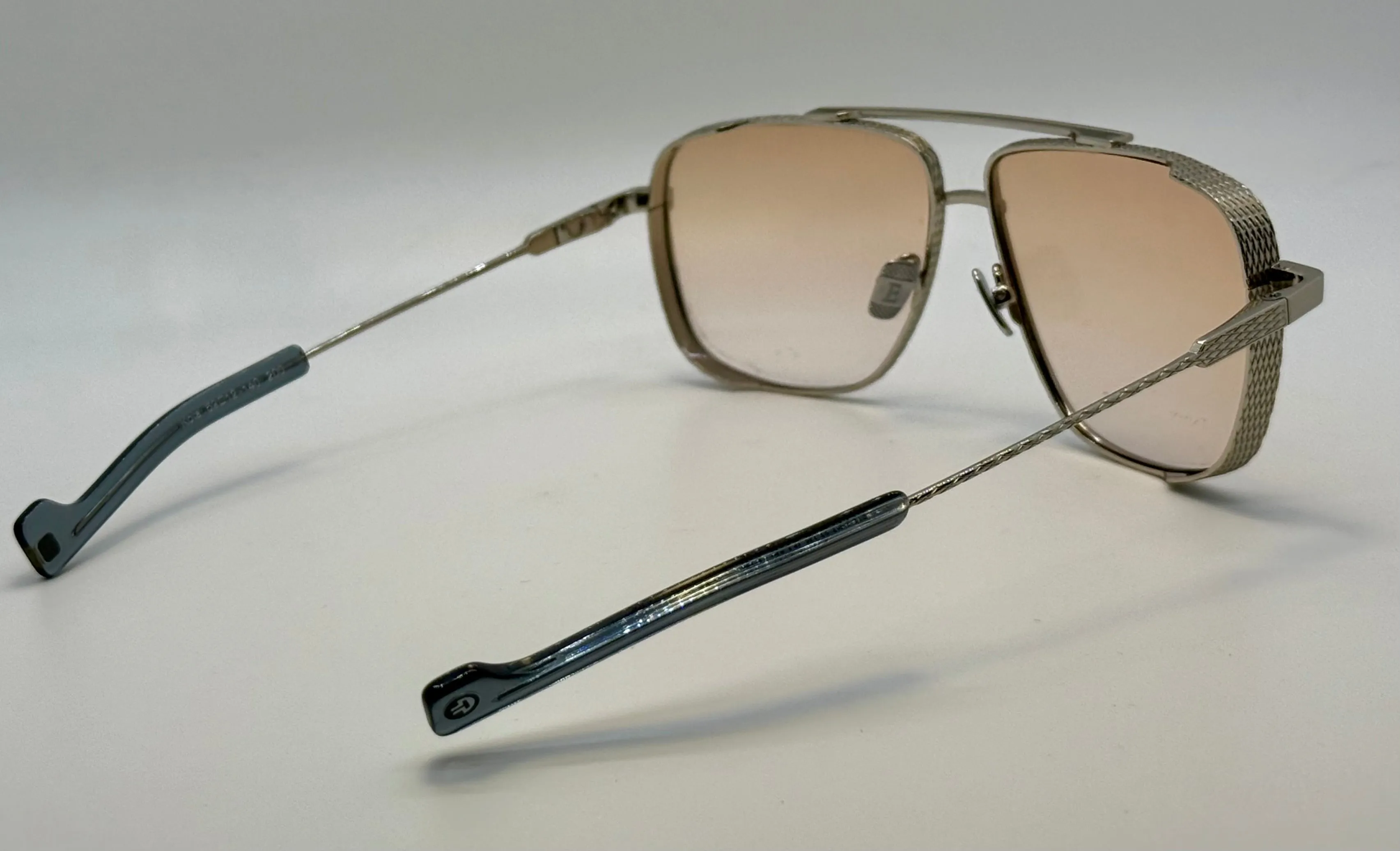 Entourage of 7 Los Angeles- KOTA Sunglasses - GOLD Titanium Frame with Custom Day/Night Lenses