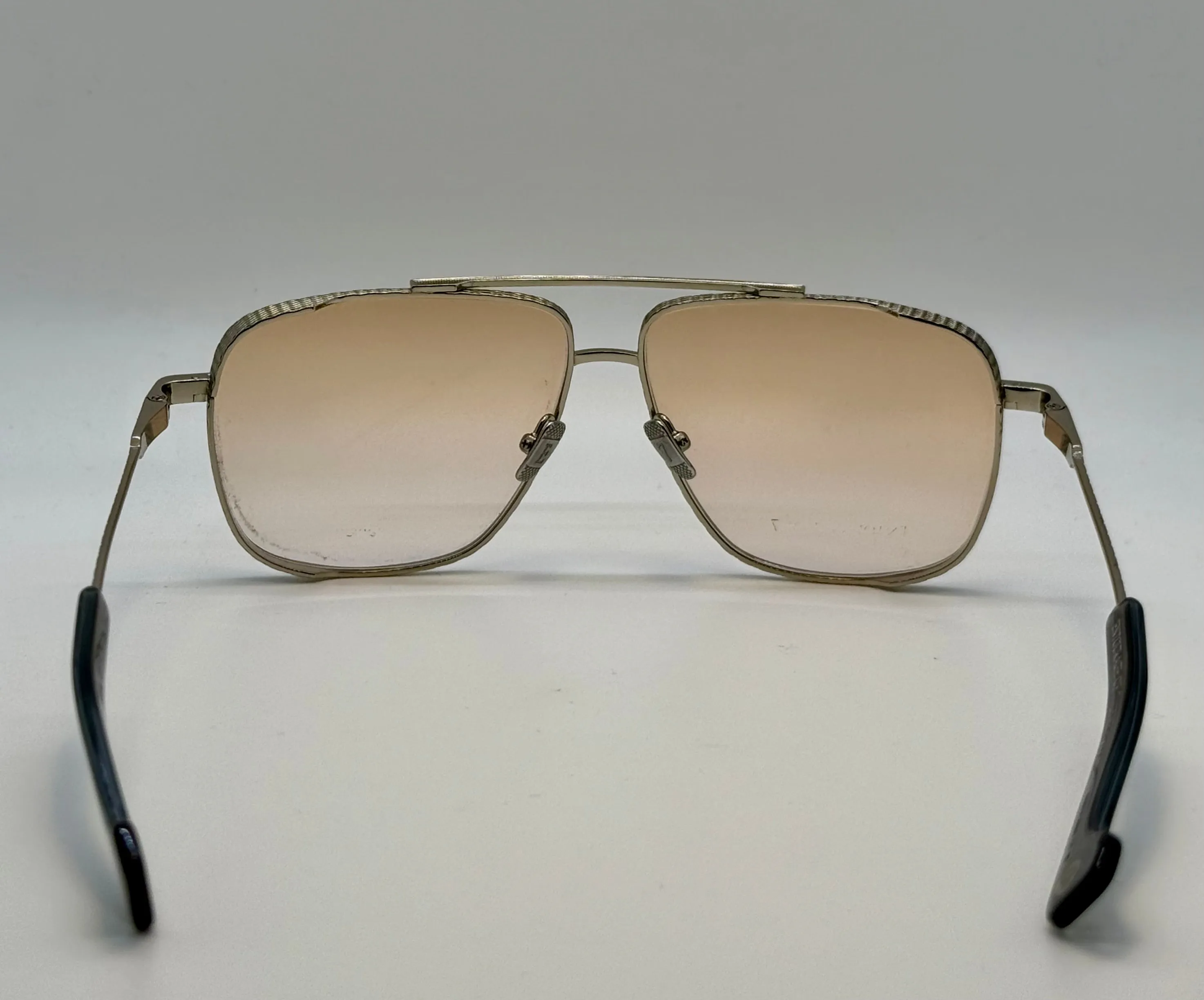 Entourage of 7 Los Angeles- KOTA Sunglasses - GOLD Titanium Frame with Custom Day/Night Lenses