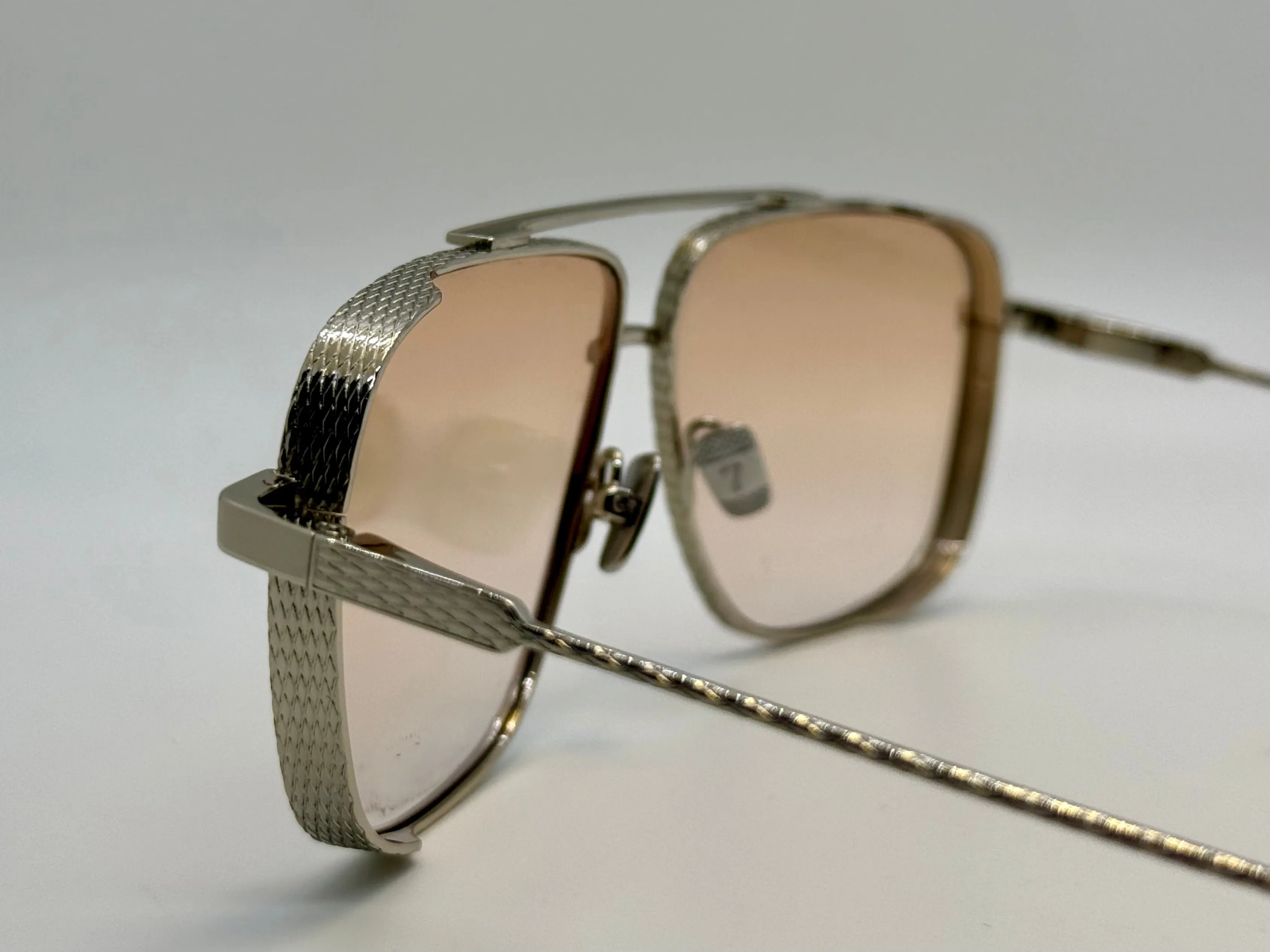 Entourage of 7 Los Angeles- KOTA Sunglasses - GOLD Titanium Frame with Custom Day/Night Lenses