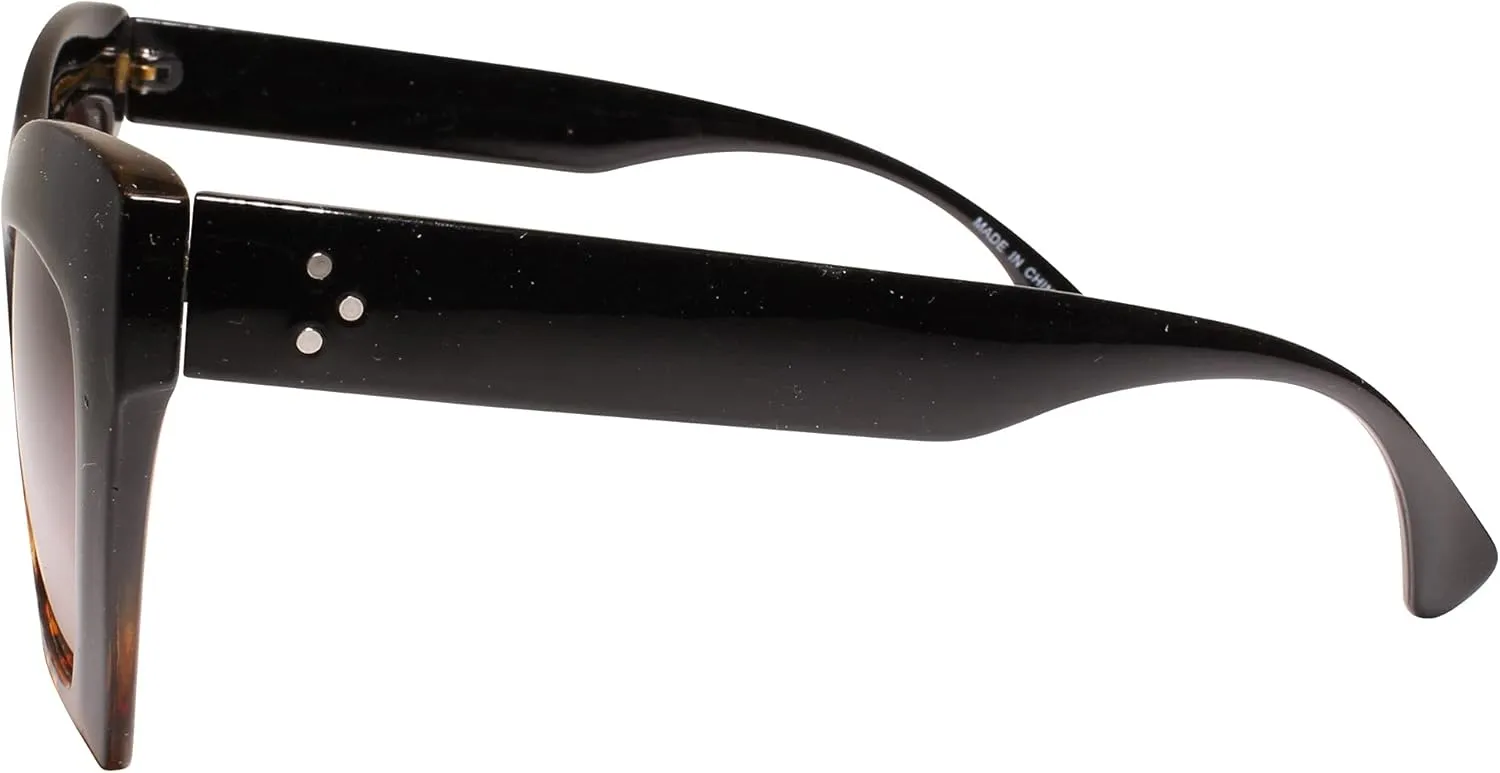 Exotic Vintage Retro Fashion Bold Oversized Womens Cat Eye Sunglasses