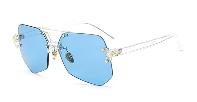 Fashion Big Frame Square Sunglasses