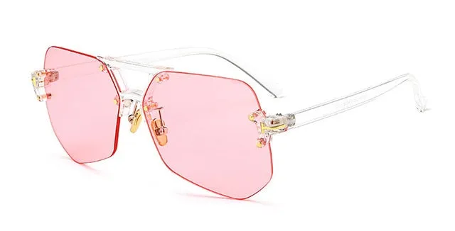 Fashion Big Frame Square Sunglasses