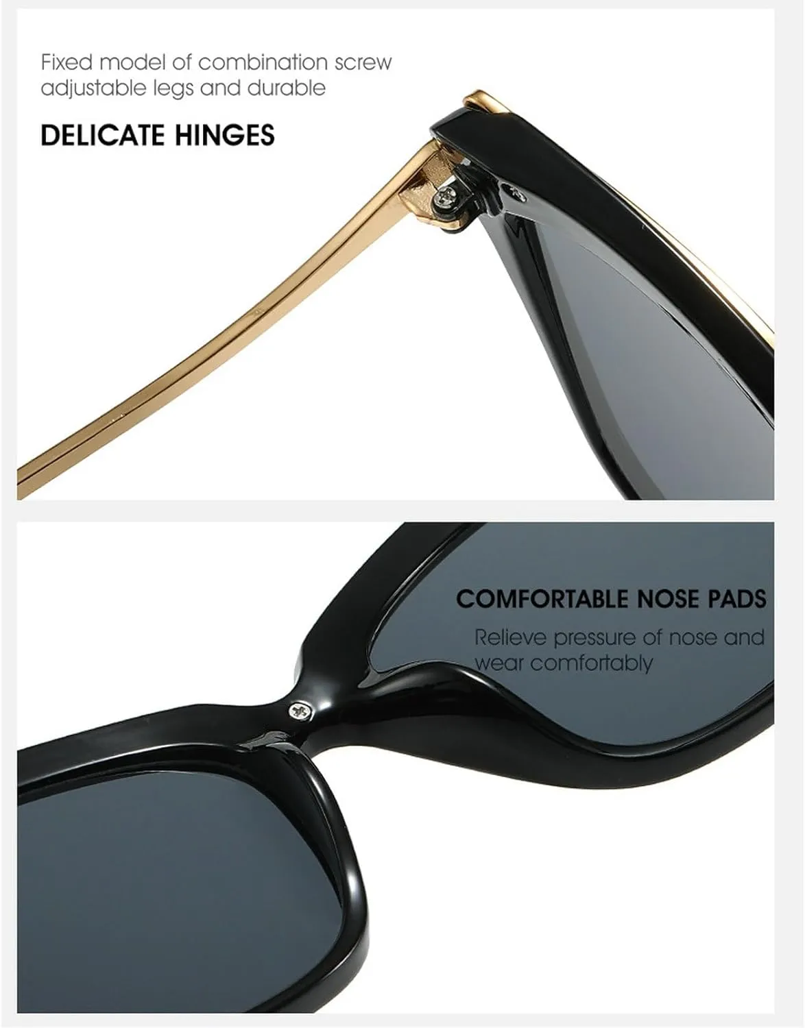 Fashion Cat Eye Sunglasses for Women Vintage Gradation Brown Green Shades Womne Luxury Sun Glasses UV400 Eyewear