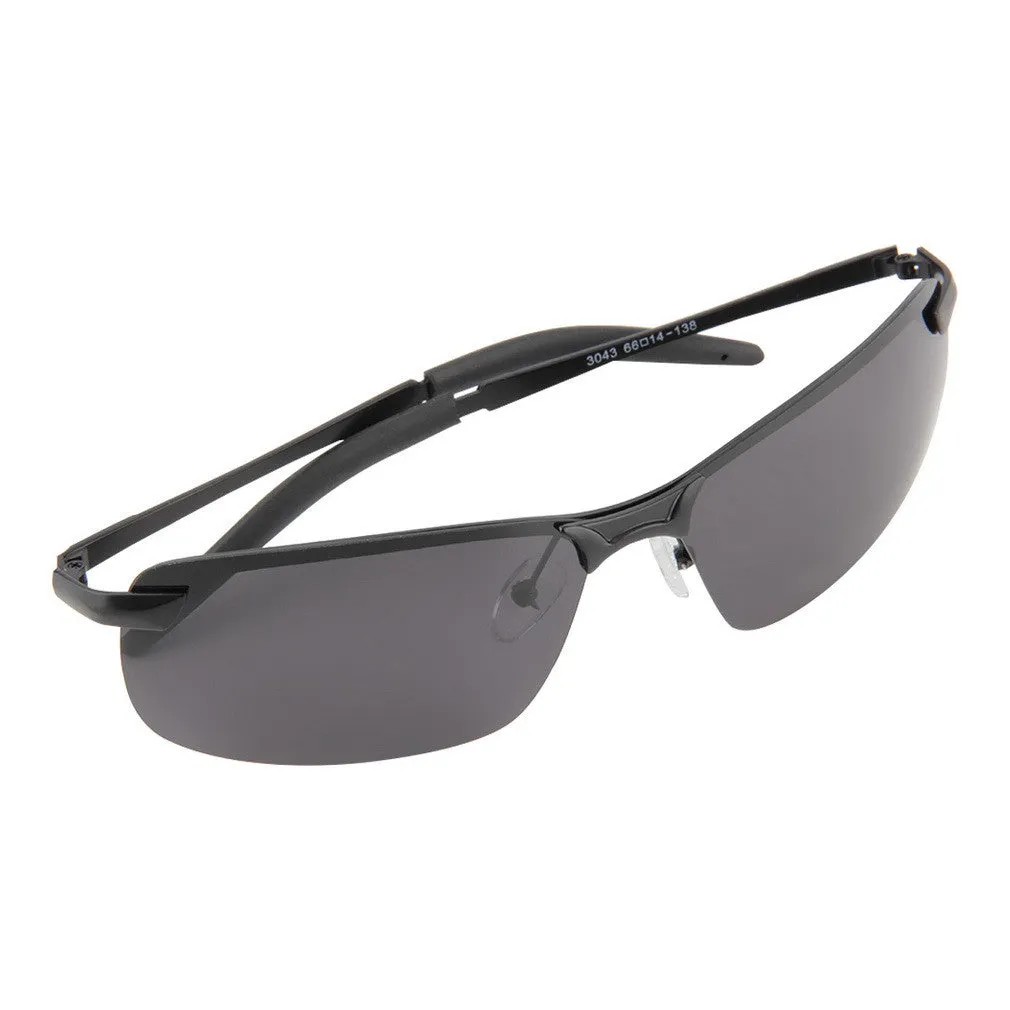 Fashion Men HD Polarized Sunglasses Men's Fishing Driver Sunglass Mirror Outdoor Sports Glasses Eyewear