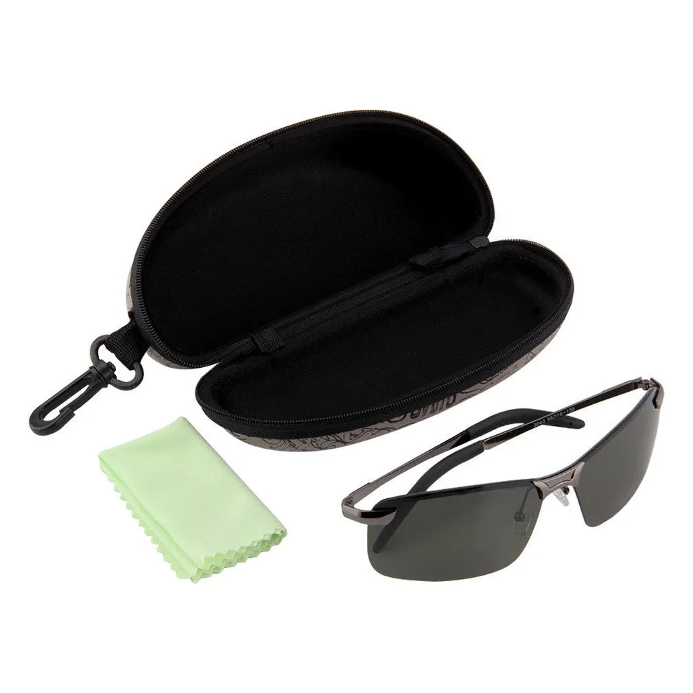 Fashion Men HD Polarized Sunglasses Men's Fishing Driver Sunglass Mirror Outdoor Sports Glasses Eyewear