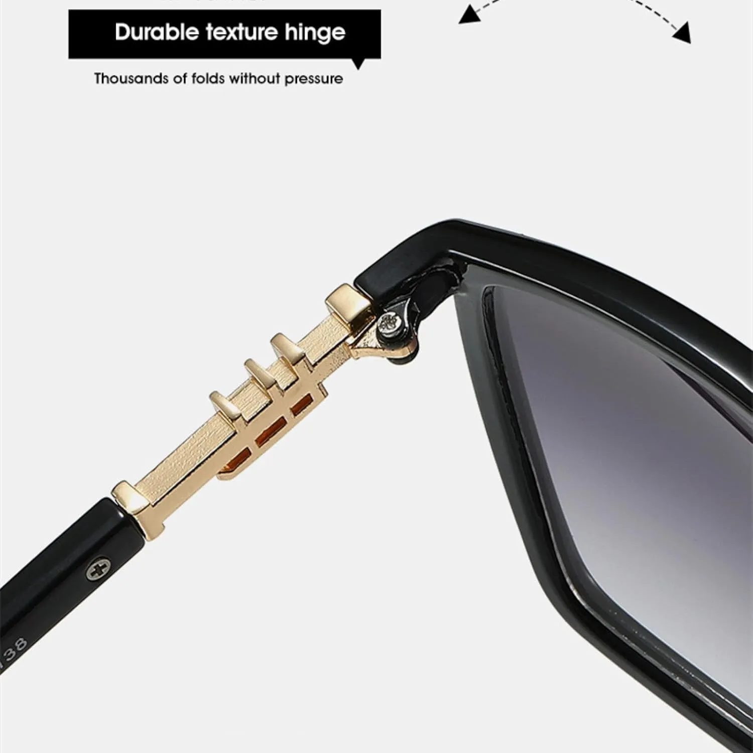 Fashion Oversized Sunglasses Vintage Big Frame Female Sun Glasses Luxury Shades