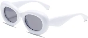 Fashion Retro Round Frame Sunglasses Men Women Vintage Luxury Sun Glasses Trend Punk Green Shades