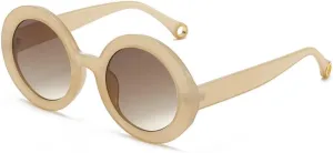 Fashion Round Frame Sunglasses Women Colorful Oval Sun Glasses Men UV400 Vintage Shades Sunglass