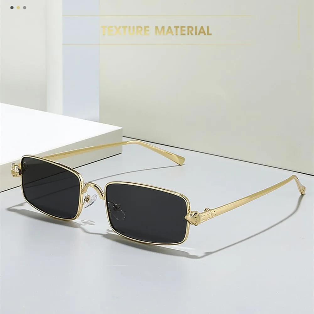 Fashion Small Women's Sunglasses Luxury Metal Frame Sunglasses Woman Trend Vintage Shades