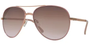 FC 6511 - Chain Link Design Oval Shaped Sunglasses