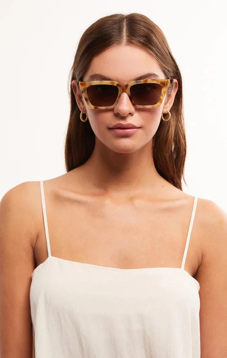 Feel Good Sunglasses in Blonde Tort - Gradient