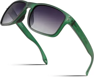 FEISEDY Polarized Sports Sunglasses for Men Women, Classic Fishing Driving Cycling Goggles, UV400 Protection B2234