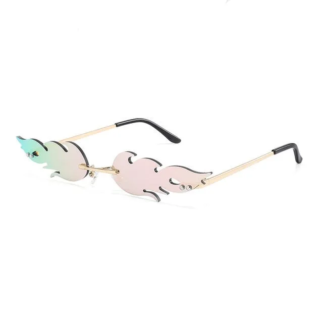 Fire Flame Sunglasses Women