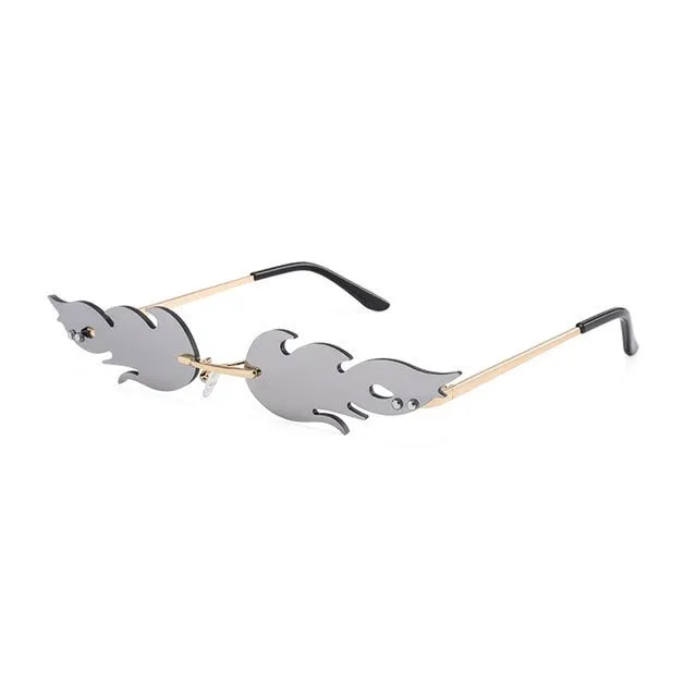 Fire Flame Sunglasses Women