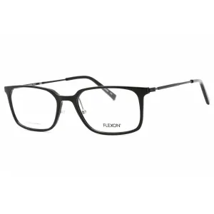 Flexon Men's Eyeglasses - Black Injected Propionate Full Rim Frame | FLEXON EP8003 001