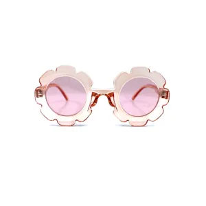 Flower Shades (Clear Apricot) - Childrens Sunglasses