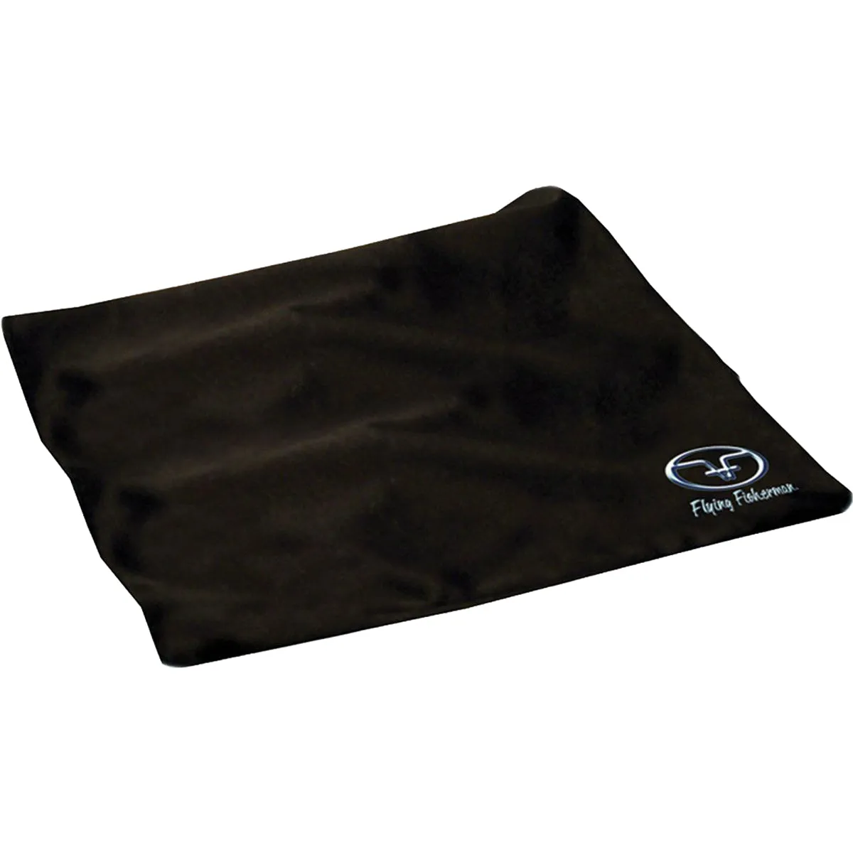 Flying Fisherman Microfiber Lens Cleaning Cloth - Black