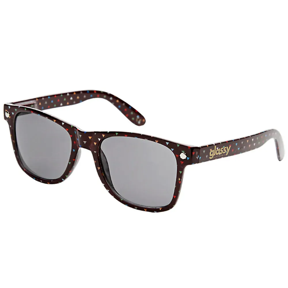 Fourstar x Glassy Confetti Shades Sunglasses Brown