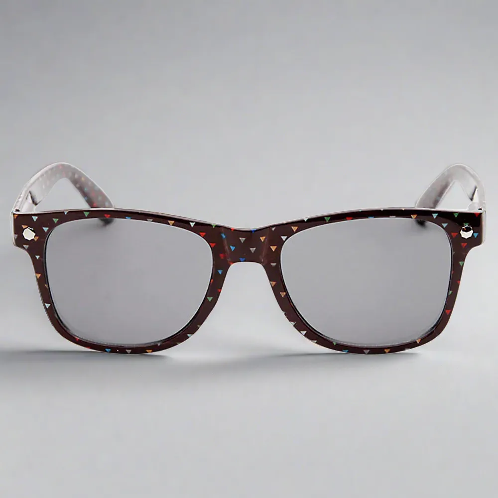 Fourstar x Glassy Confetti Shades Sunglasses Brown