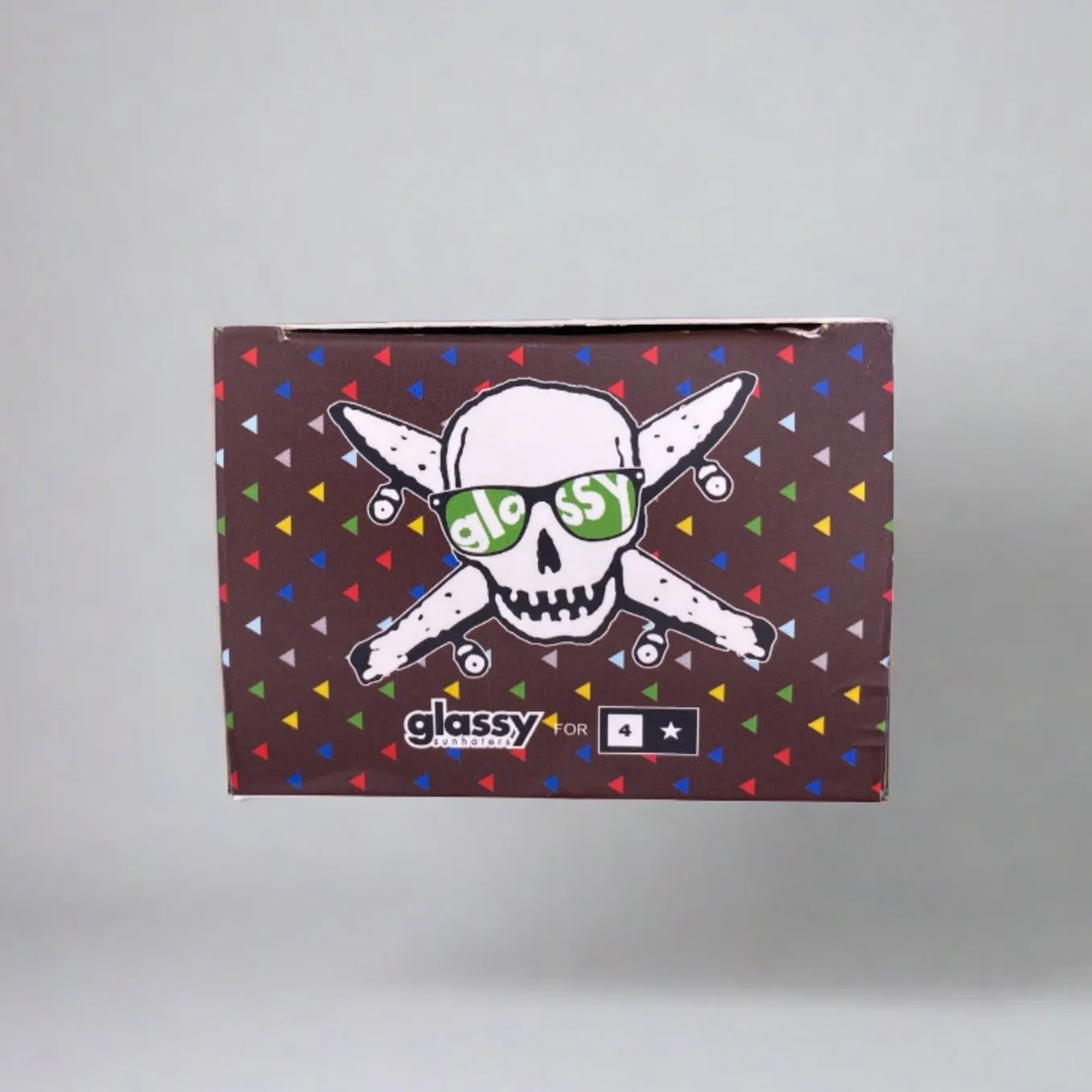 Fourstar x Glassy Confetti Shades Sunglasses Brown