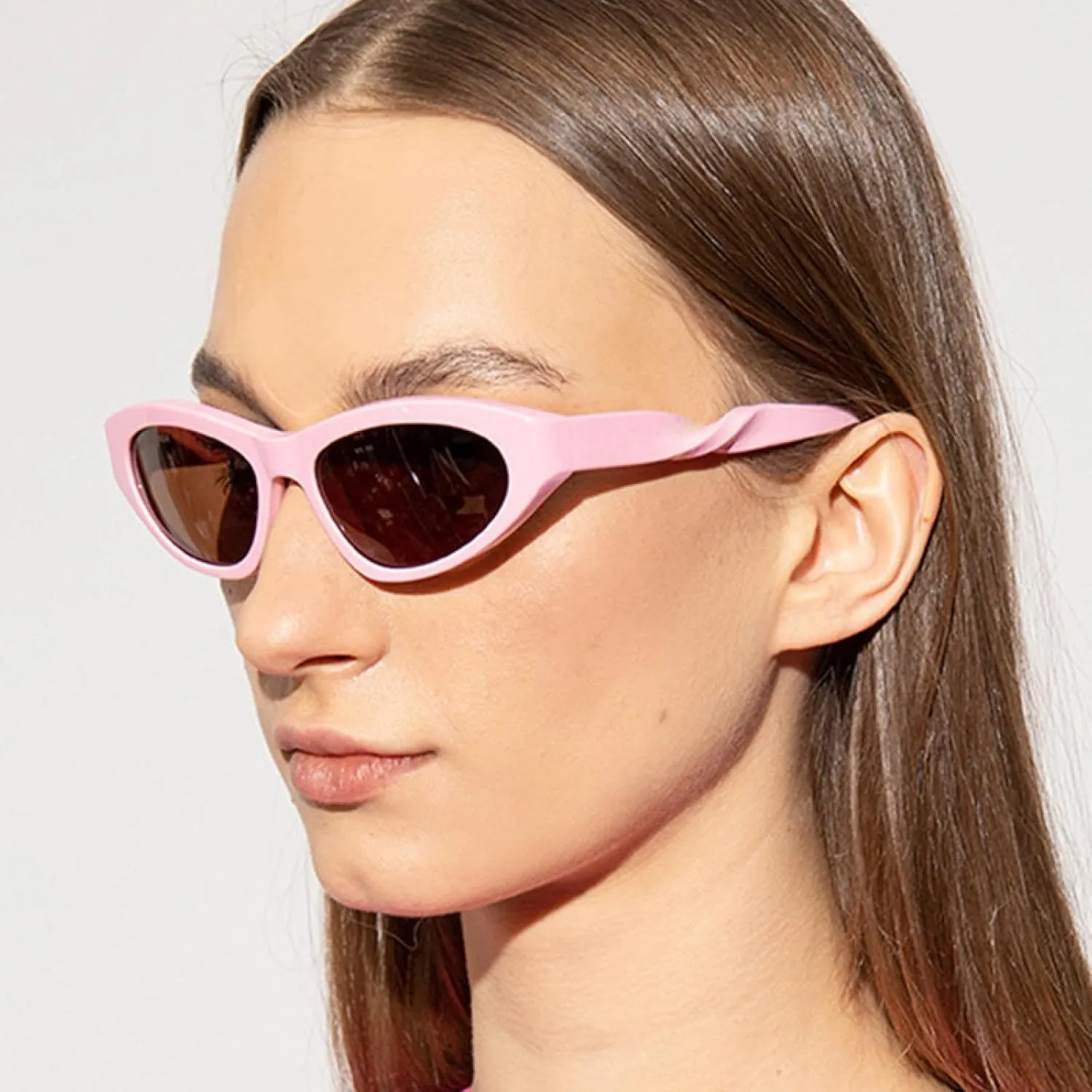 Frame Retro Cat Eye Sunglasses Punk Glasses Men's Women's