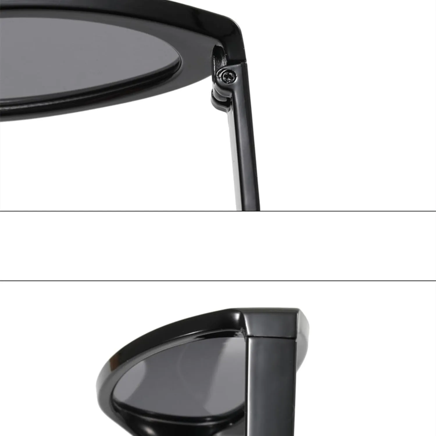 Frame Retro Cat Eye Sunglasses Punk Glasses Men's Women's