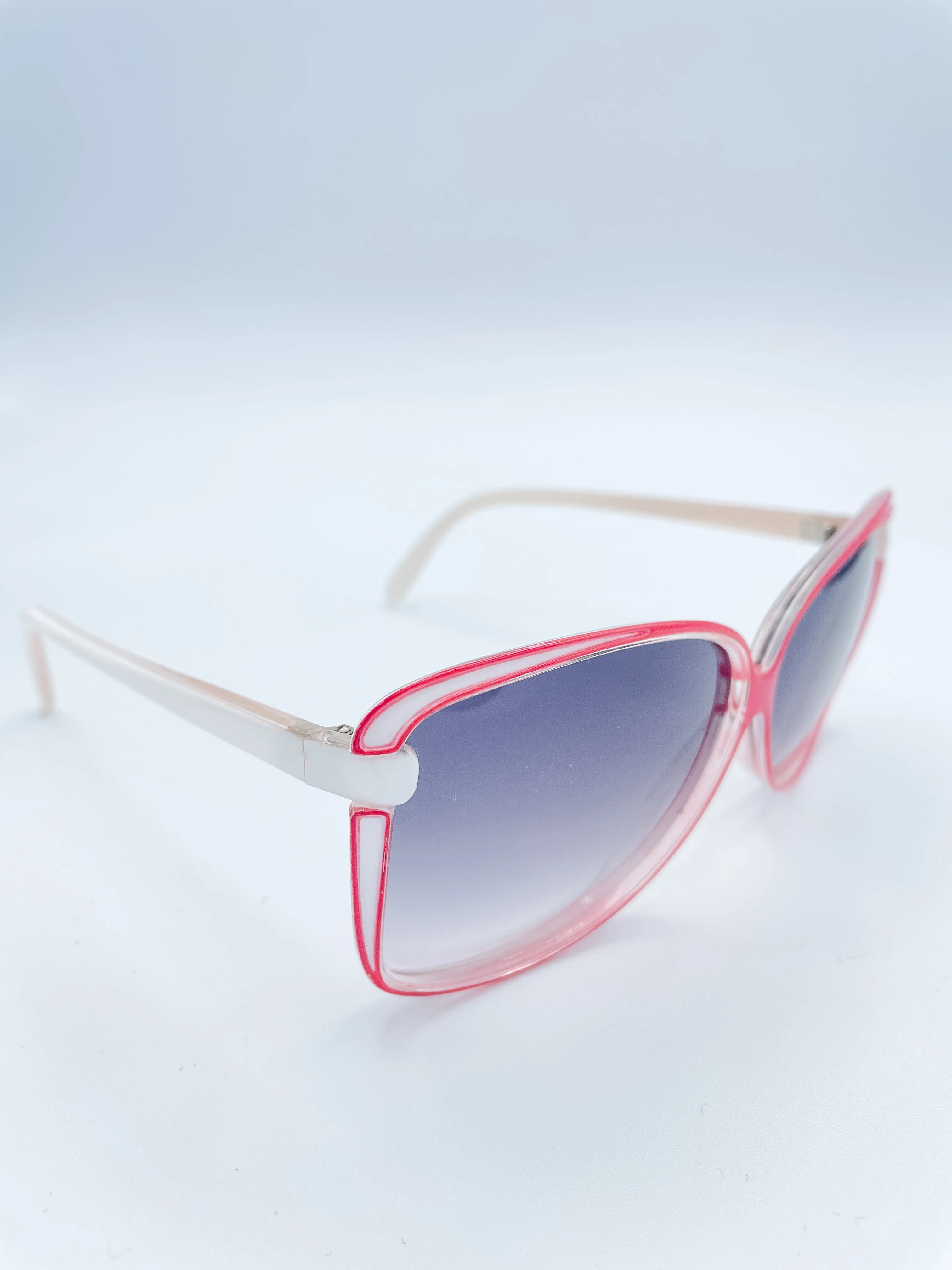French Vintage Square Sunglasses
