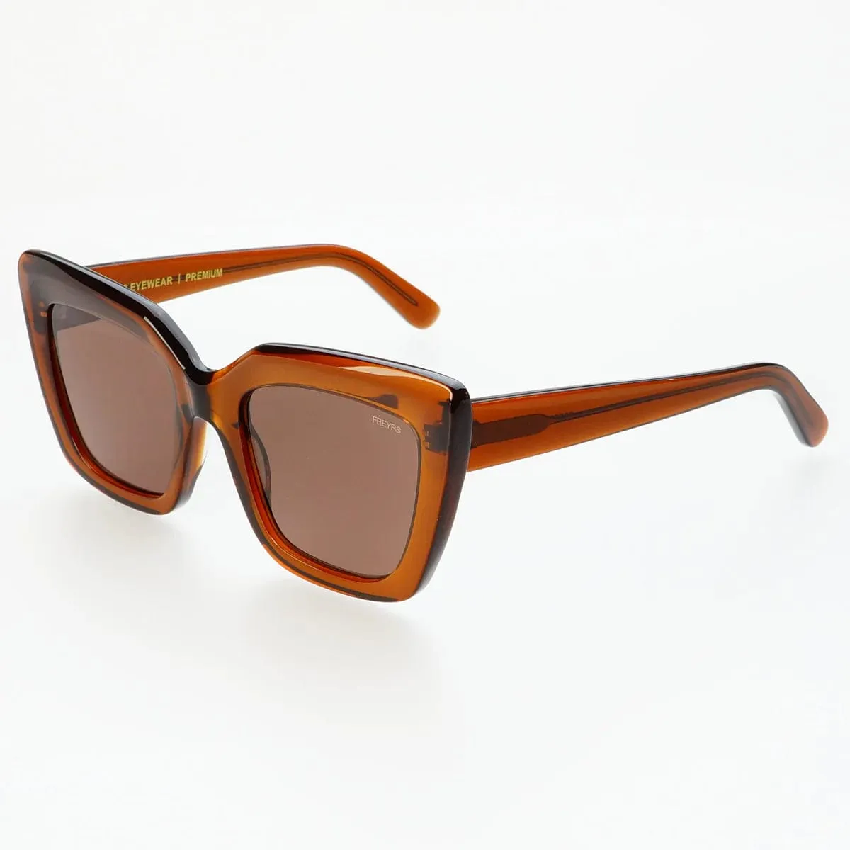 Freyrs Eyewear Portofino Acetate Oversized Cat Eye Sunglasses