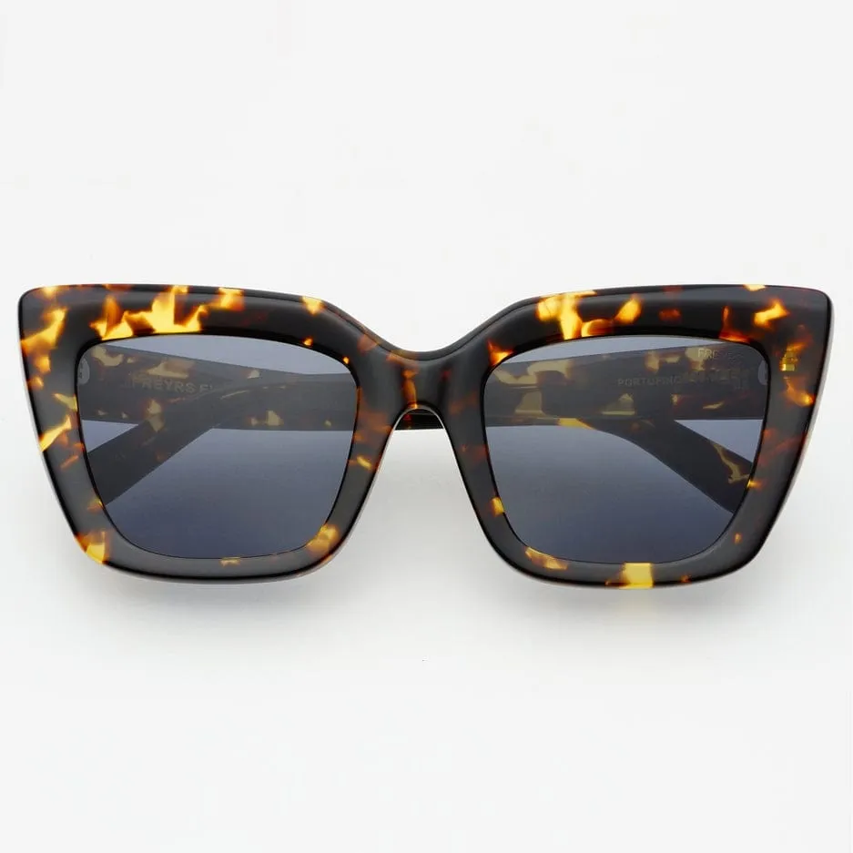 Freyrs Eyewear Portofino Acetate Oversized Cat Eye Sunglasses