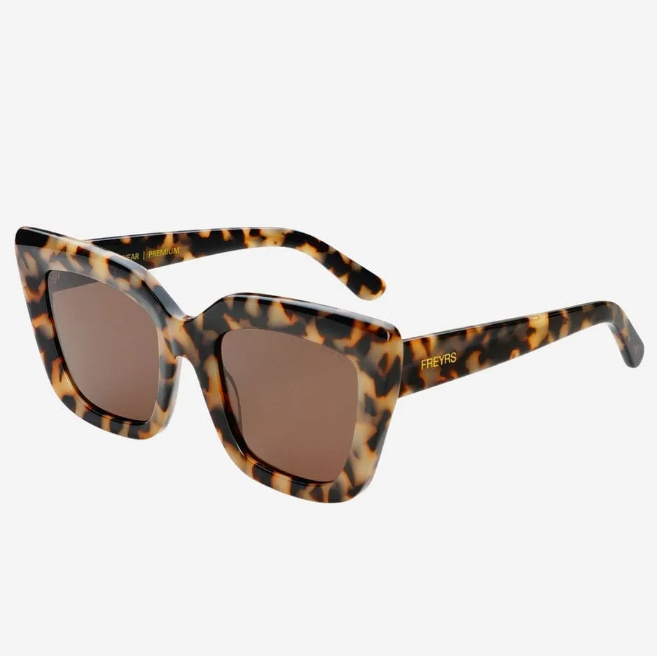 Freyrs Eyewear Portofino Acetate Oversized Cat Eye Sunglasses